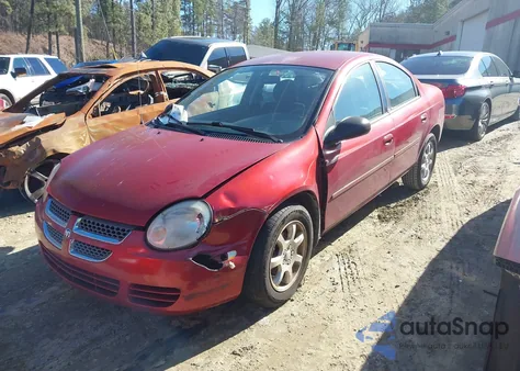2005 Dodge Neon Sxt z USA, uszkodzony, nr VIN 1B3ES56C45D182222
